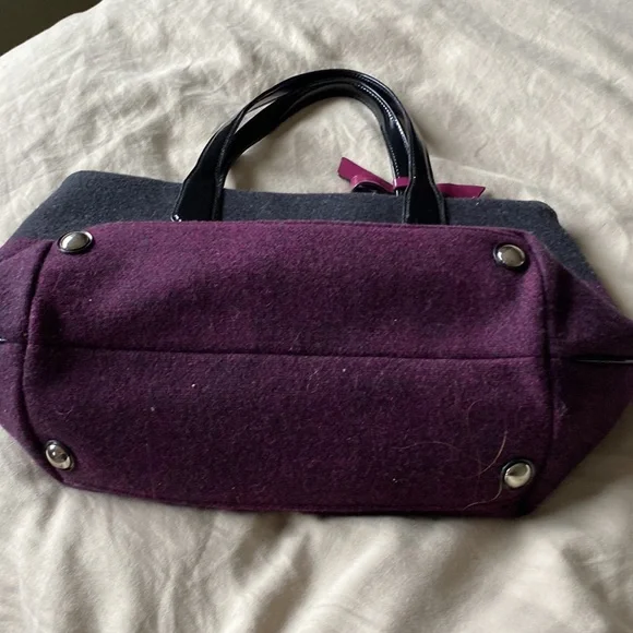 Wool Retro Coach Bag - Picture 5 of 7